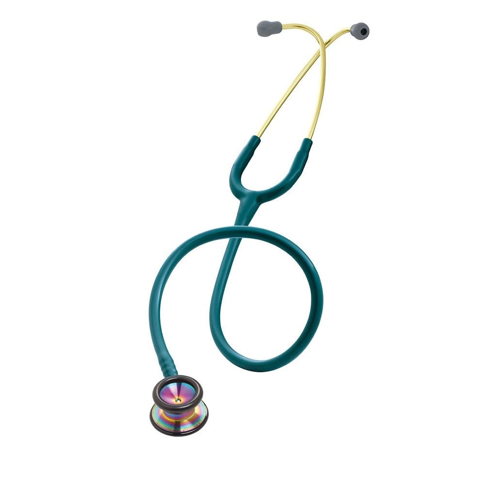 3M Littmann Classic II Pediatrik Steteskop Gökkuşağı Yüzey Dinleme Çanı Karayip Mavisi - 2153