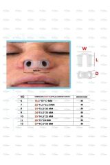 Nostril Retainer Burun Deliği Şekillendirici Uzun Size 7