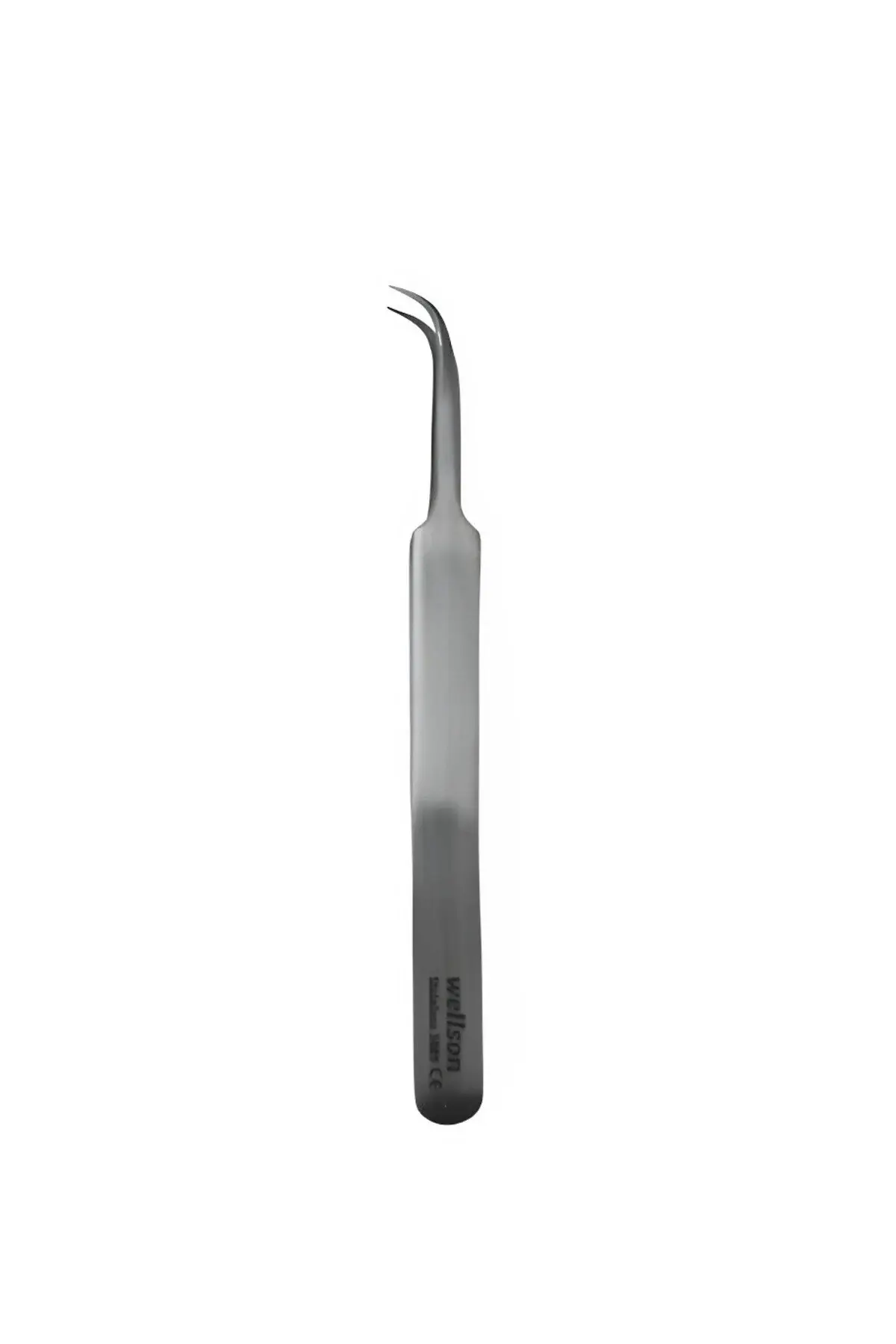 Wellson Mikro Penset 11 cm Eğri Sivri