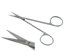 Rodus Cerrahi Makas İris Sivri 11 cm Eğri