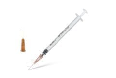 1 cc 3p İnsülin Enjektörü Turuncu 25g