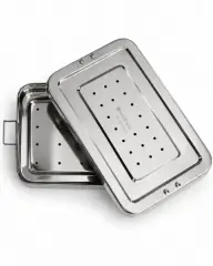 Wellson Sterilizasyon Kutusu Delikli Kilitli 30 cm