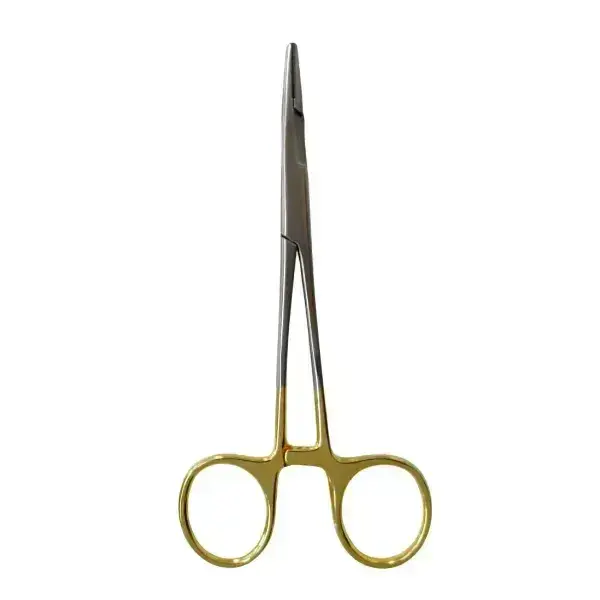 Wellson Olsen Hegar Makaslı Portegü 14 cm TC Altın Sap