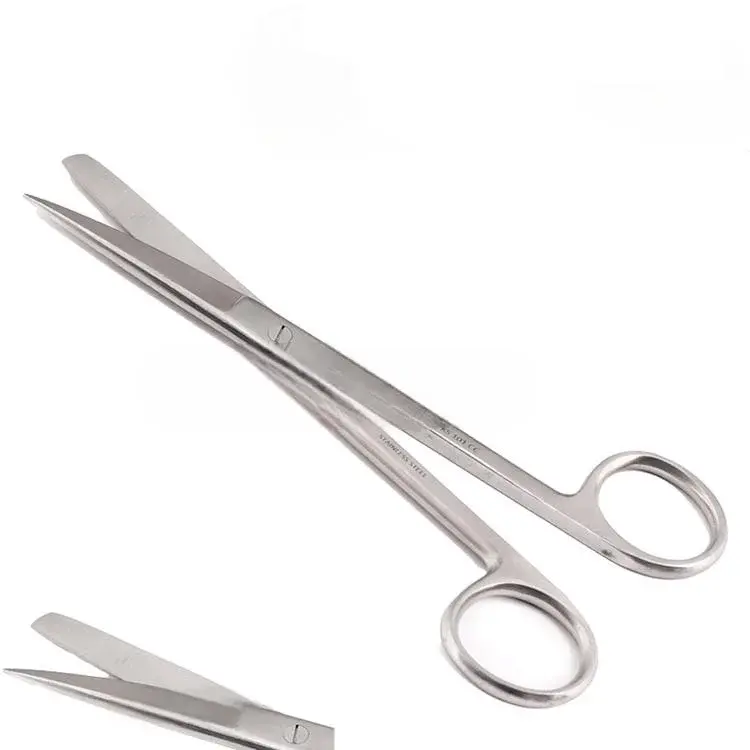 Rodus Cerrahi Makas Küt/Küt 15 cm Düz