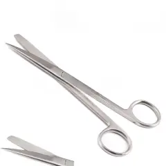 Rodus Cerrahi Makas Küt/Küt 15 cm Düz