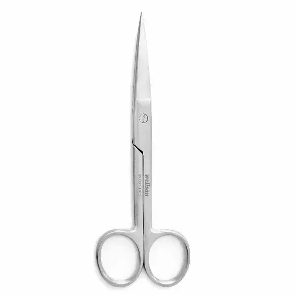 Wellson Standart Makas 15 cm Sivri/Sivri Düz