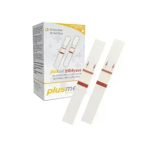 Plusmed Fastest Hblyzer Hemoglobin Ölçüm Stribi 50 Adet