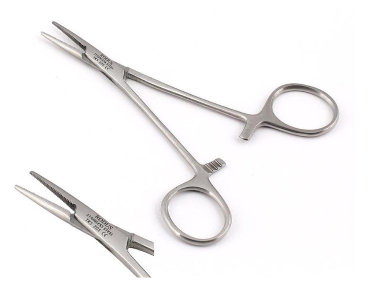Hemostatik Pens 14 cm Eğri