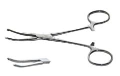 Kocher Pensi 15 cm 1 x 2 Dişli Eğri